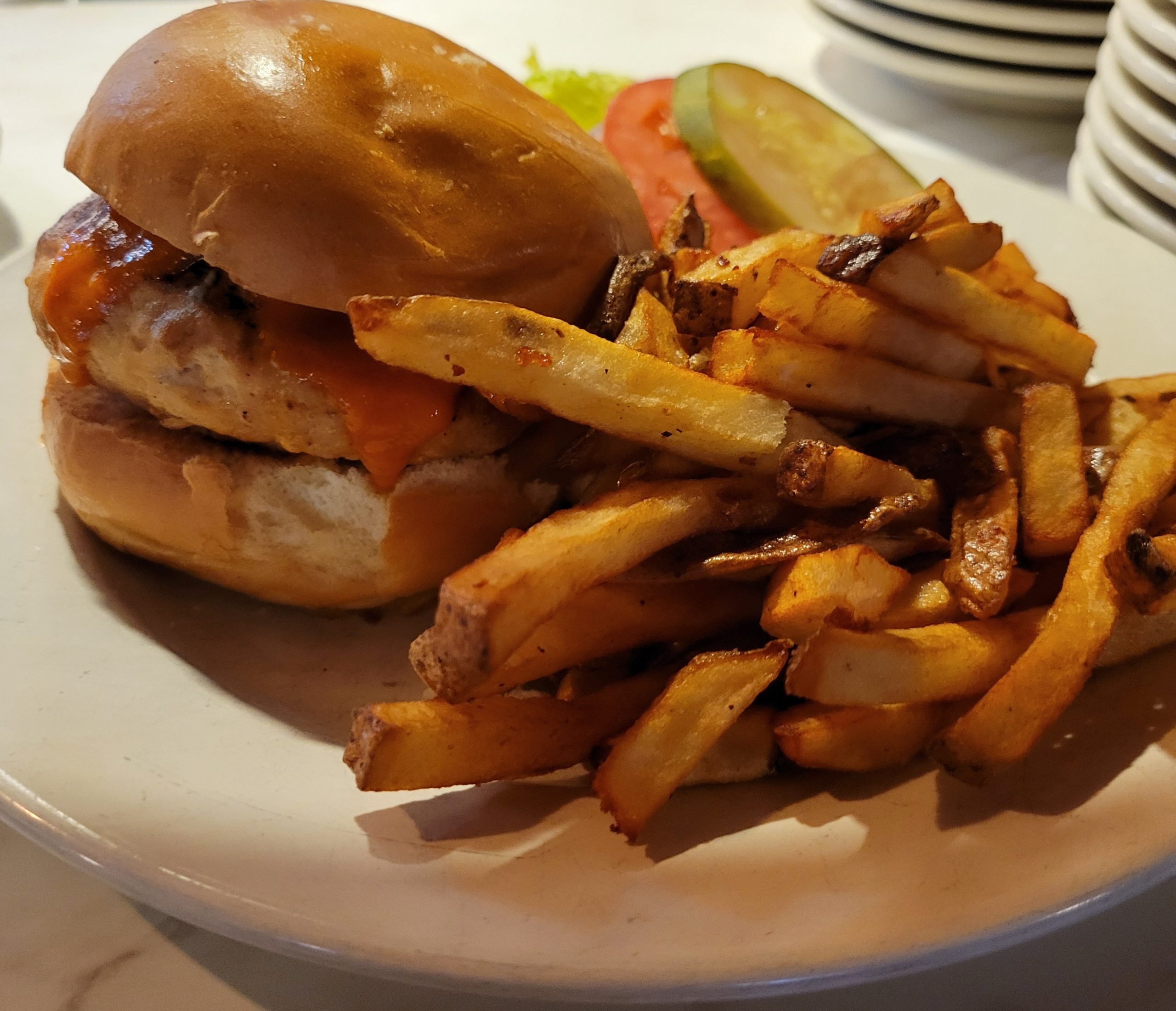 Buffalo Chicken Burger