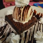 Warm Brownie A La Mode