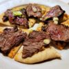 Steak Toasts On Pita