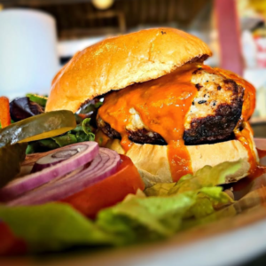 Buffalo Chicken Burger