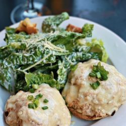 Open Face Tuna Melt