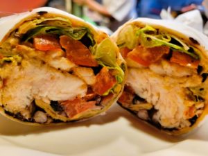 BLACKENED CATFISH WRAP