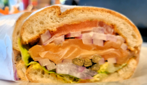 SMOKED SALMON SANDWICH